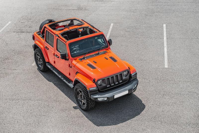 Orange Jeep Wranlger JL