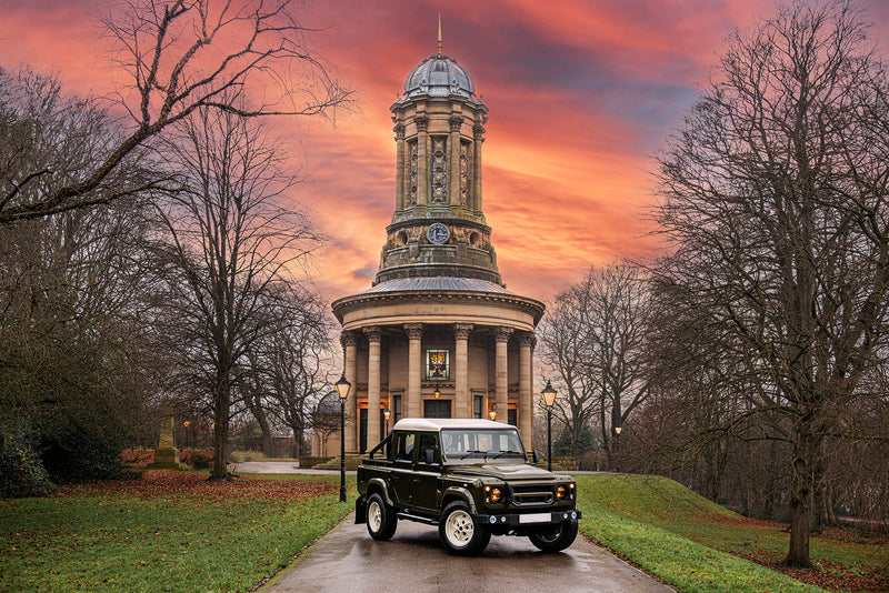 Land Rover Defender 110 Pickup with Rollbar
