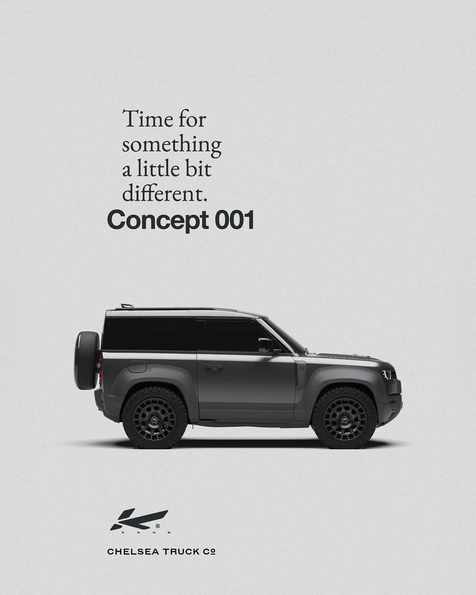 Chelsea Truck Co. and Kahn Design Unveil the Defender 90 Concept 001 – A Bold Fusion of Heritage and Innovation - Chelsea Truck Company