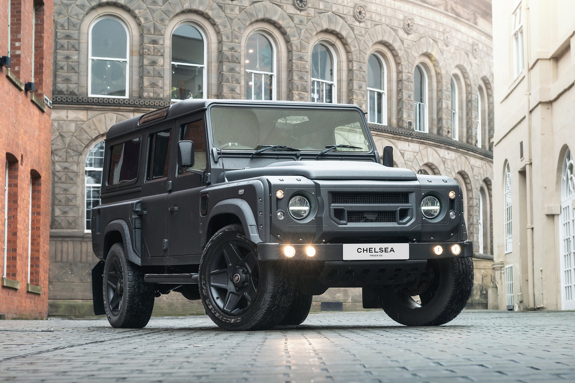 Classic Land Rover Defender 110 Wide Track Conversion