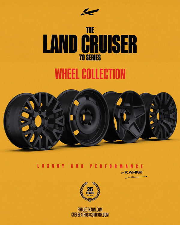 CTC Launches a Complete Wheel Collection for the Toyota Land Cruiser 70 Series