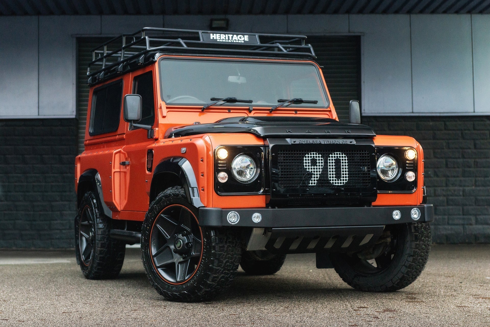 Classic Land Rover Defender 90 Heritage Remastered Adventure Edition