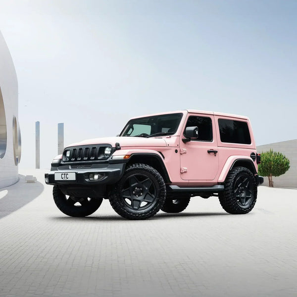 Pink is the new black: The CJ400 Pink Jeep Wrangler by the Chelsea Truck Company