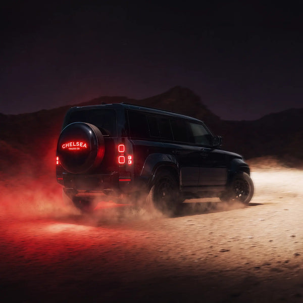 Chelsea Truck Co. Illuminates the Rear of the Modern Land Rover Defender
