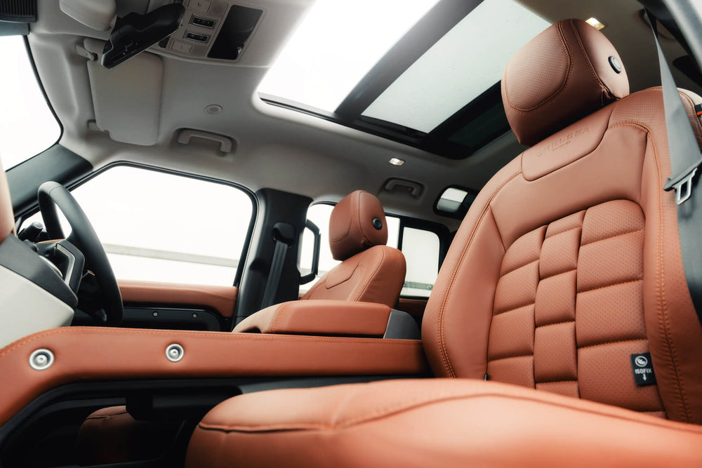 Land Rover Defender 110 3D Modular Design Leather Interior - Image 61