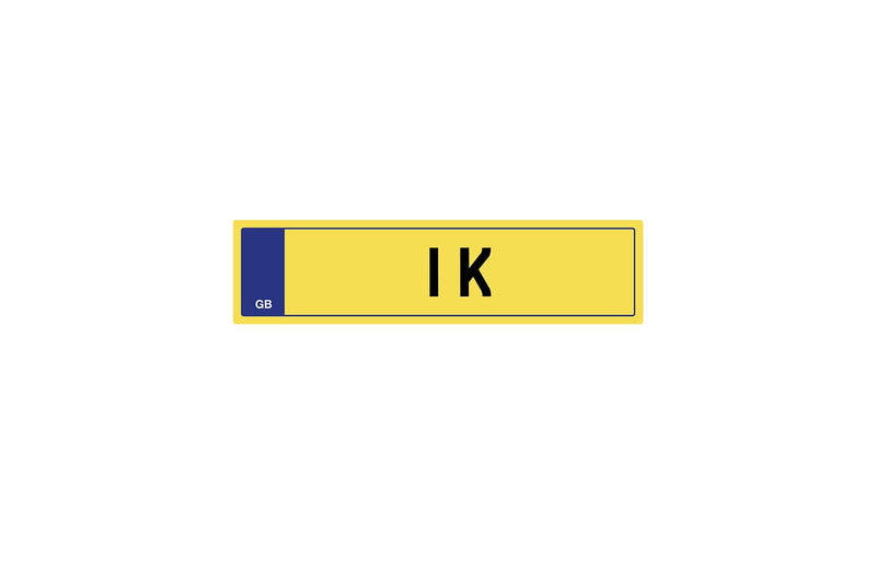 Private Plate 1 K - Image 1