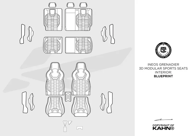 INEOS Grenadier (2023–Present) Sport Seat Leather Interior - Image 2