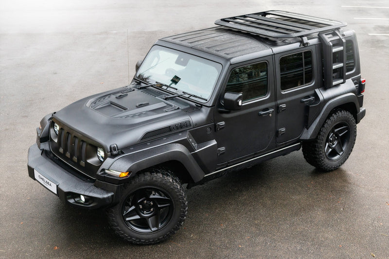 JEEP WRANGLER JL (2018-Present) Expedition Roof Rack and Side Ladder - Image 10