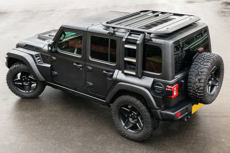 JEEP WRANGLER JL (2018-Present) Expedition Roof Rack and Side Ladder - Image 8