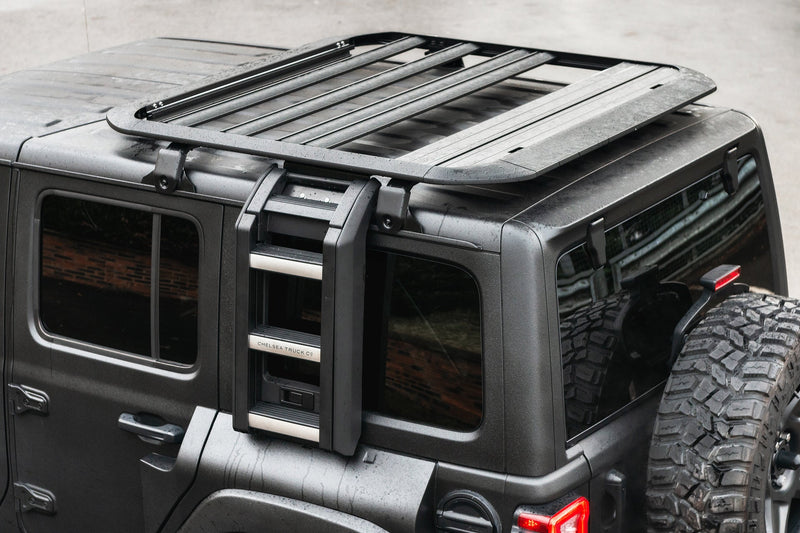 JEEP WRANGLER JL (2018-Present) Expedition Roof Rack and Side Ladder - Image 3