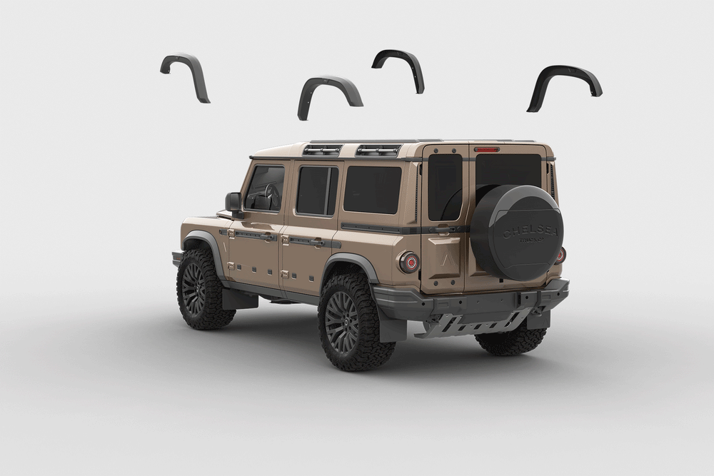 INEOS Grenadier Extra Wide Package 2 G22 Matte Black (2023–Present) - Image 23