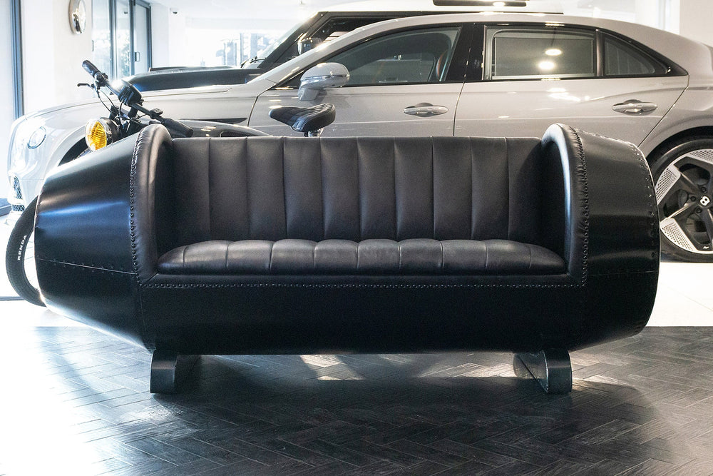 Turbine 2 Seater Sofa in Stealth Black - Image 3