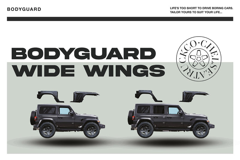 JEEP WRANGLER JL (2018-PRESENT) 4 DOOR BODYGUARD BODYKIT - Image 4
