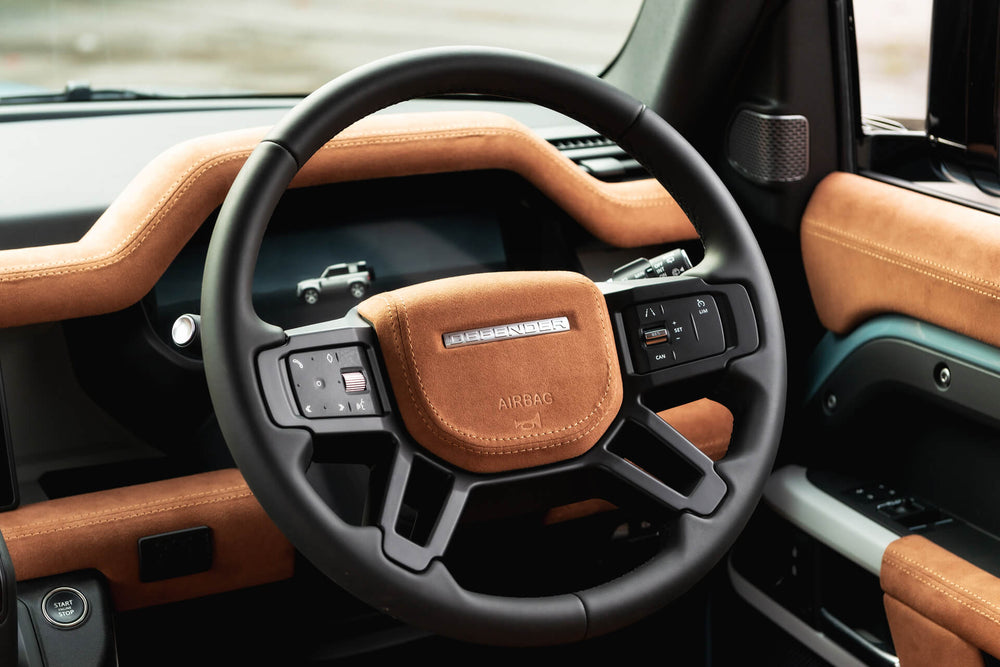 Land Rover Defender 110 Clam Shell Design Leather Interior - Image 31