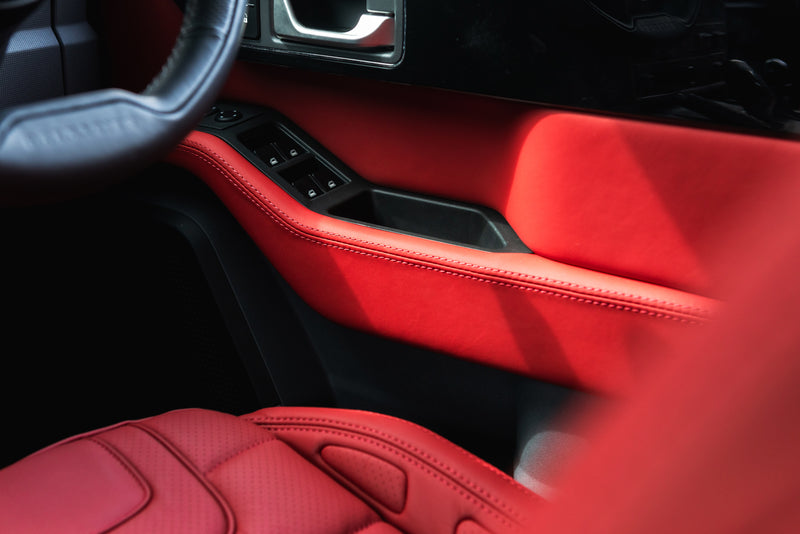 INEOS Grenadier (2023–Present) Comfort Leather Interior – Vermilion - Image 15