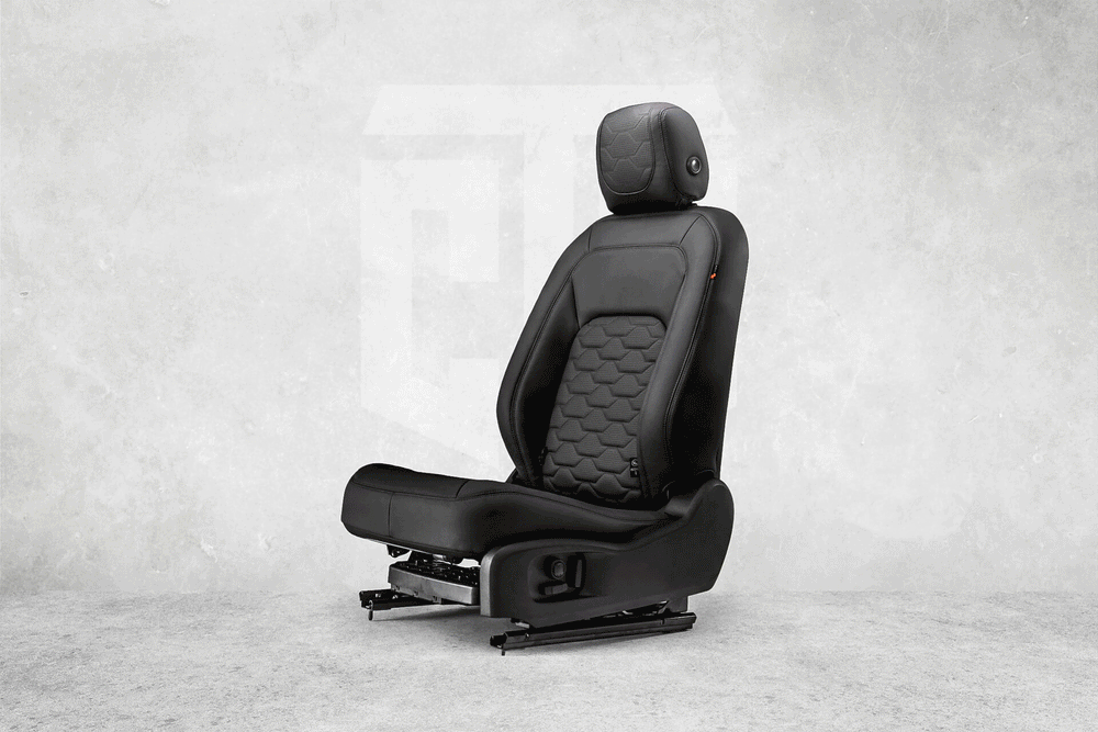 Land Rover Defender 130 Clam Shell Pattern Leather Interior