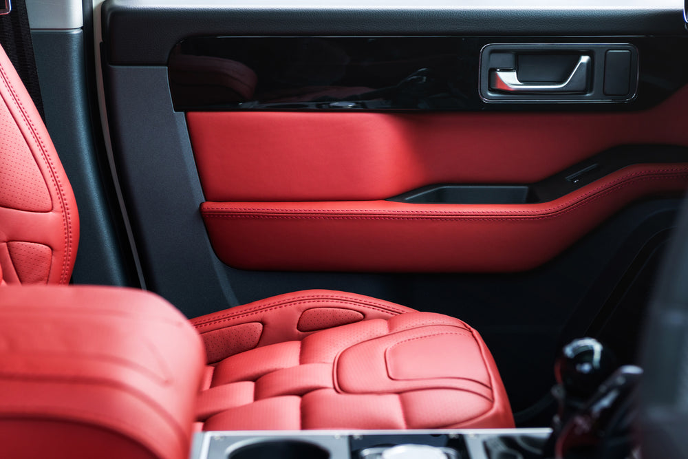 INEOS Grenadier (2023–Present) Comfort Leather Interior – Vermilion - Image 9