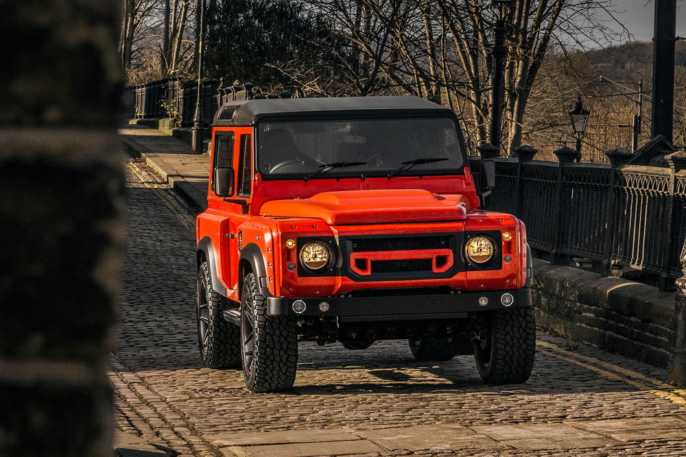 Land Rover Defender 90 London Motor Show Edition in Lava Orange | Chelsea Truck Co. - Image 8