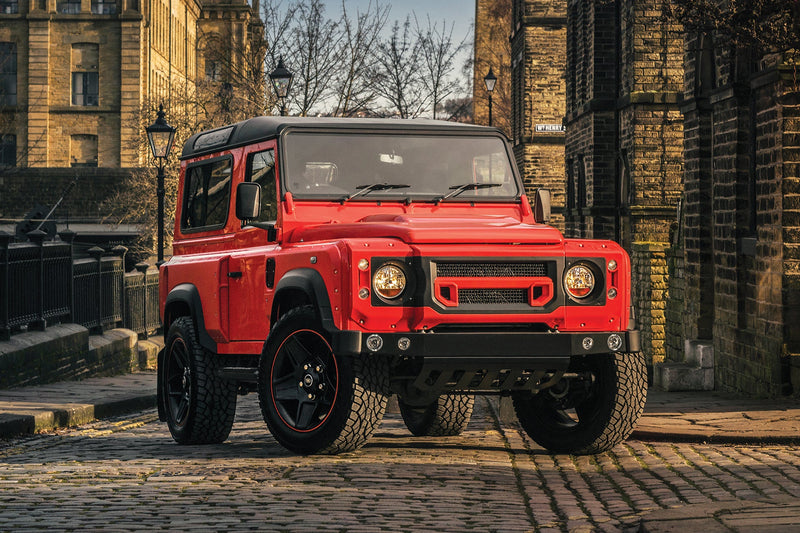 Land Rover Defender 90 London Motor Show Edition in Lava Orange | Chelsea Truck Co. - Image 2