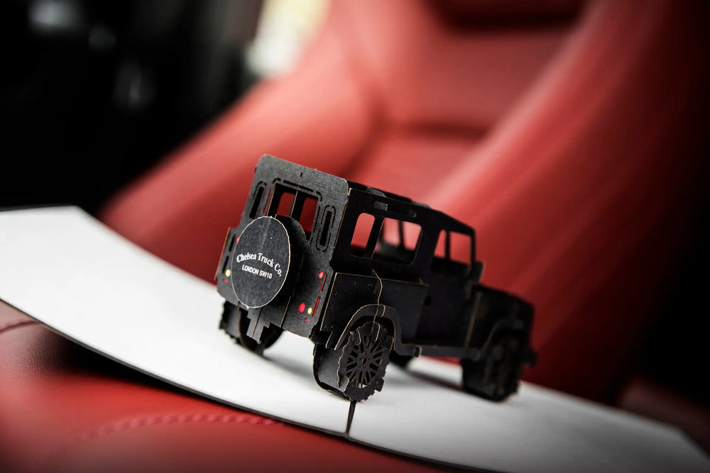 Land Rover Defender 90 (1991-2016) Chelsea Truck Co 3D Greeting Card - Image 4