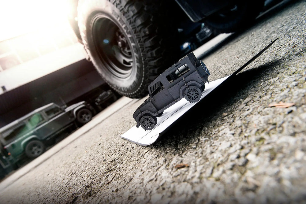 Land Rover Defender 90 (1991-2016) Chelsea Truck Co 3D Greeting Card - Image 6