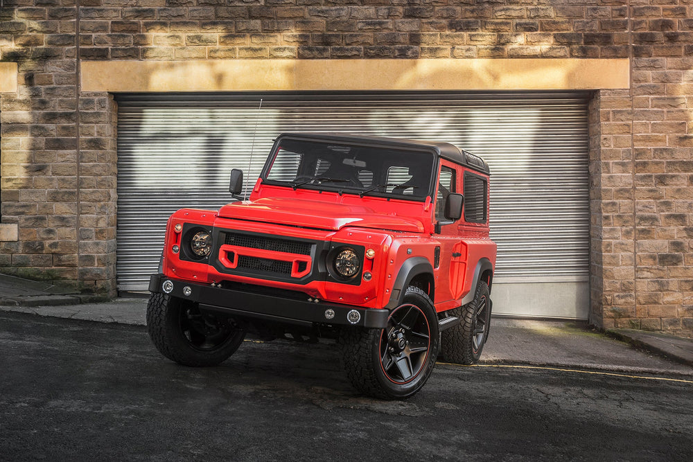 Land Rover Defender 90 London Motor Show Edition in Lava Orange | Chelsea Truck Co. - Image 3