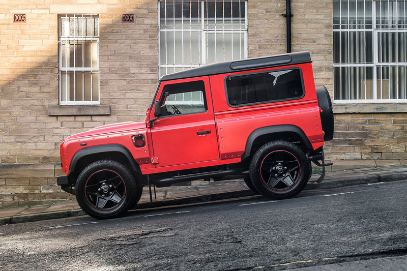 Land Rover Defender 90 London Motor Show Edition in Lava Orange | Chelsea Truck Co. - Image 4