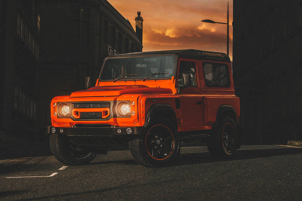 Land Rover Defender 90 London Motor Show Edition in Lava Orange | Chelsea Truck Co. - Image 10