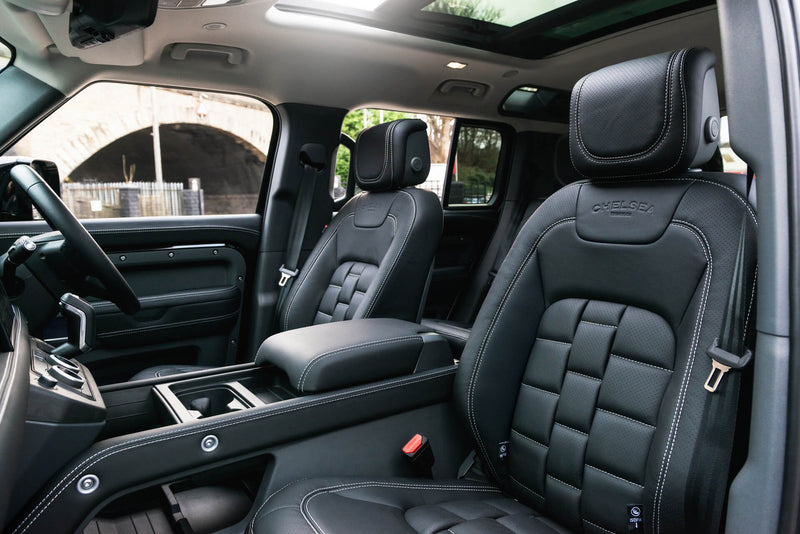 Land Rover Defender 130 3D Modular Design Leather Interior - Image 85