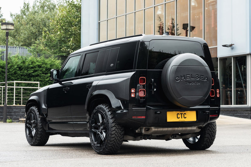 Defender Satin Black Expedition Spare Wheel Cover – Rugged Finish | Chelsea Truck Co - Image 14