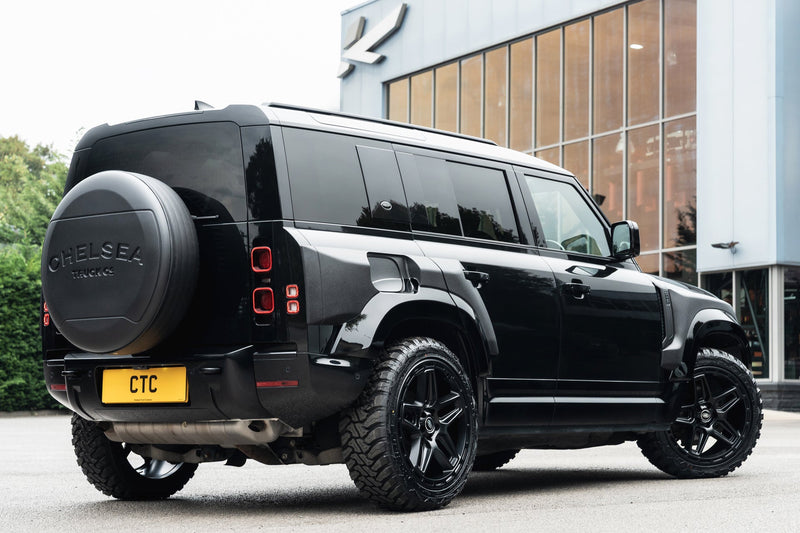 Defender Satin Black Expedition Spare Wheel Cover – Rugged Finish | Chelsea Truck Co - Image 6