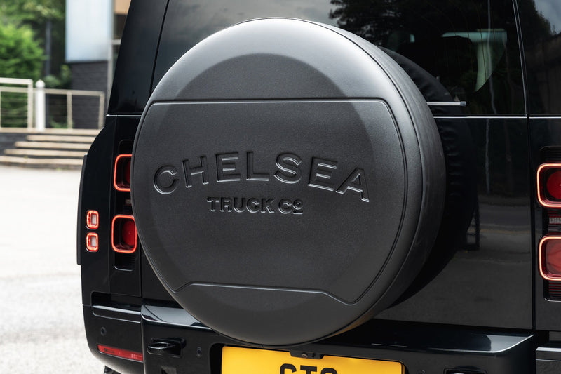 Defender Satin Black Expedition Spare Wheel Cover – Rugged Finish | Chelsea Truck Co - Image 15