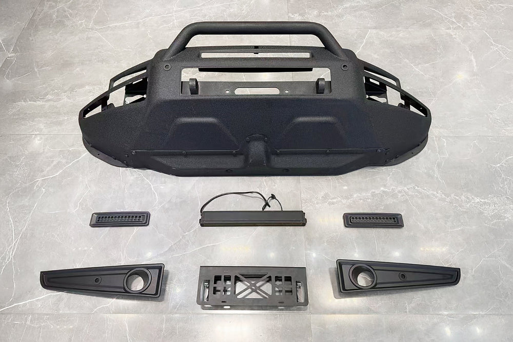 Land Rover Defender (2020-Present) Expedition Front Bumper with Integrated A Bar - Image 13