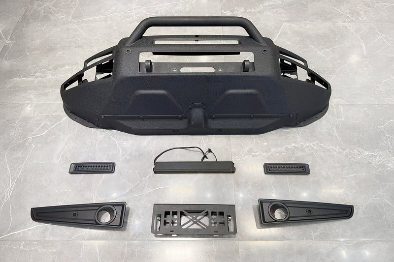Land Rover Defender (2020-Present) Expedition Front Bumper with Integrated A Bar - Image 13