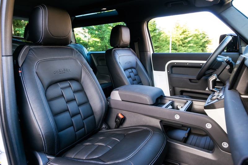 Land Rover Defender 130 3D Modular Design Leather Interior - Image 40