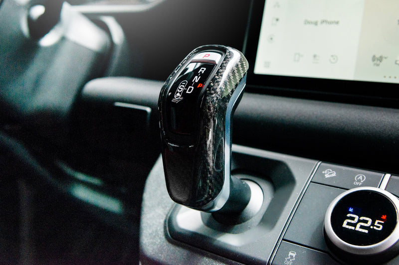 Land Rover Defender (2020-Present) Carbon Fibre Gear Shift Trim - Image 2