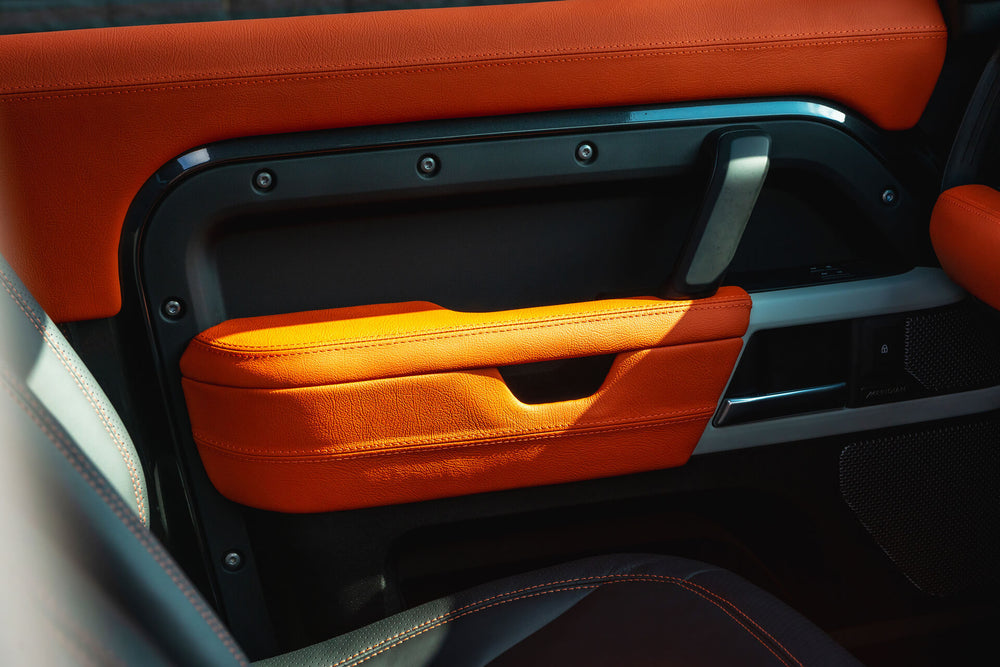 Land Rover Defender 110 Clam Shell Design Leather Interior - Image 35