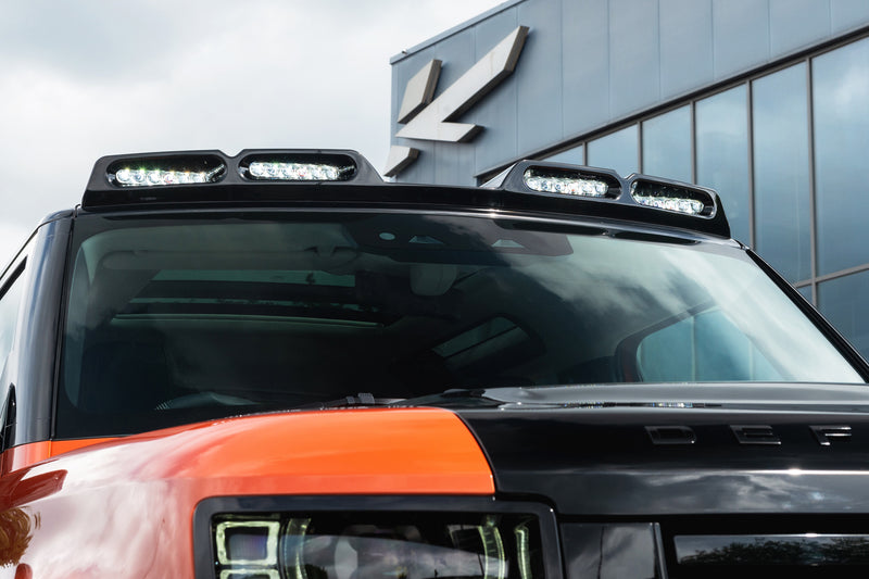 Land Rover Defender (2020-Present) Quad Roof Shield with LED Lights - Image 4