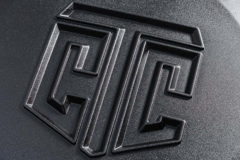 Land Rover Defender (2020–onwards) CTC Expedition Crest Hard Spare Wheel Cover | Satin Black Military Finish - Image 10