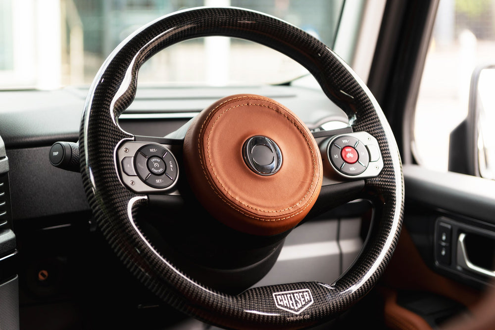 Ineos Grenadier (2023-Present) Chelsea Truck Company Full Carbon Steering Wheel - Image 3