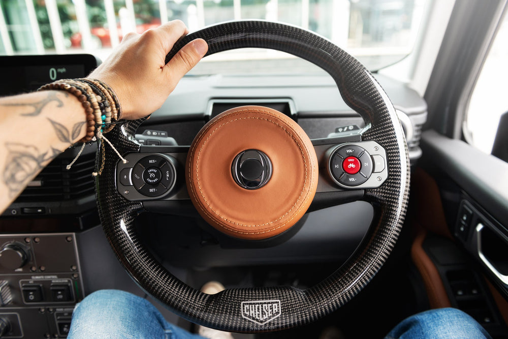 Ineos Grenadier (2023-Present) Chelsea Truck Company Full Carbon Steering Wheel - Image 5