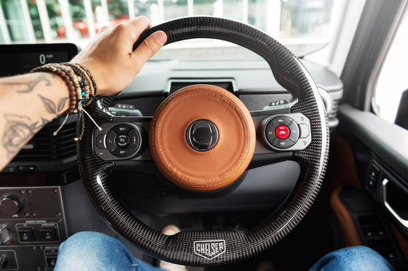 Ineos Grenadier (2023-Present) Chelsea Truck Company Full Carbon Steering Wheel - Image 5