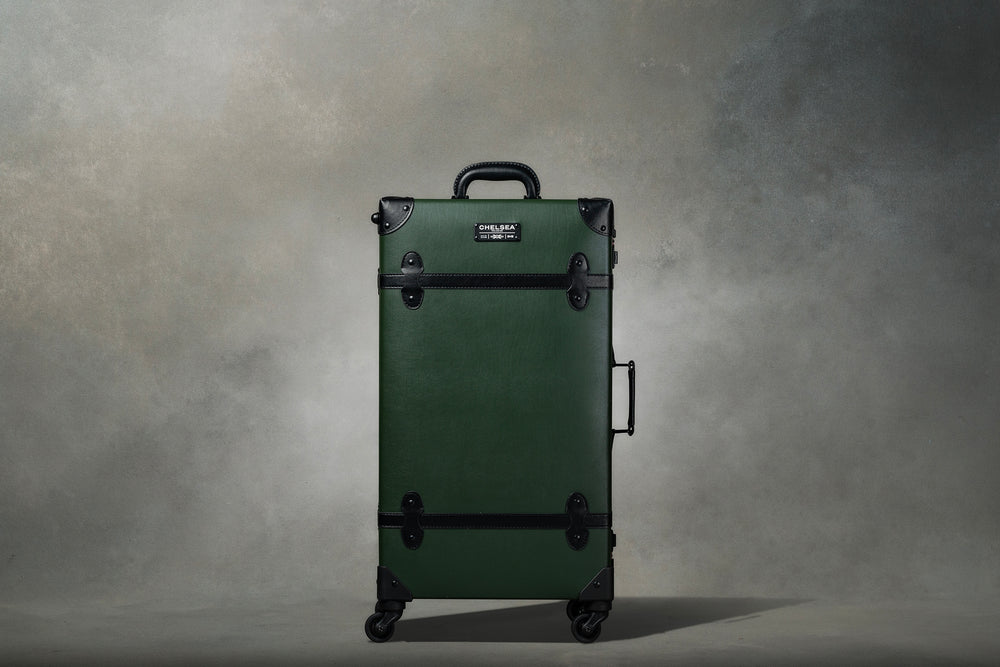 Chelsea Truck Company Vintage Inspired Travel Luggage Set - Image 9