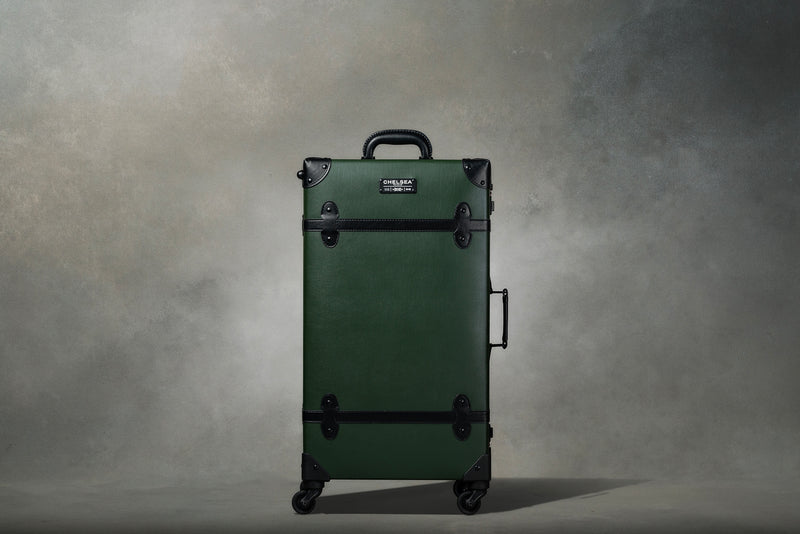 Chelsea Truck Company Vintage Inspired Travel Luggage Set - Image 9