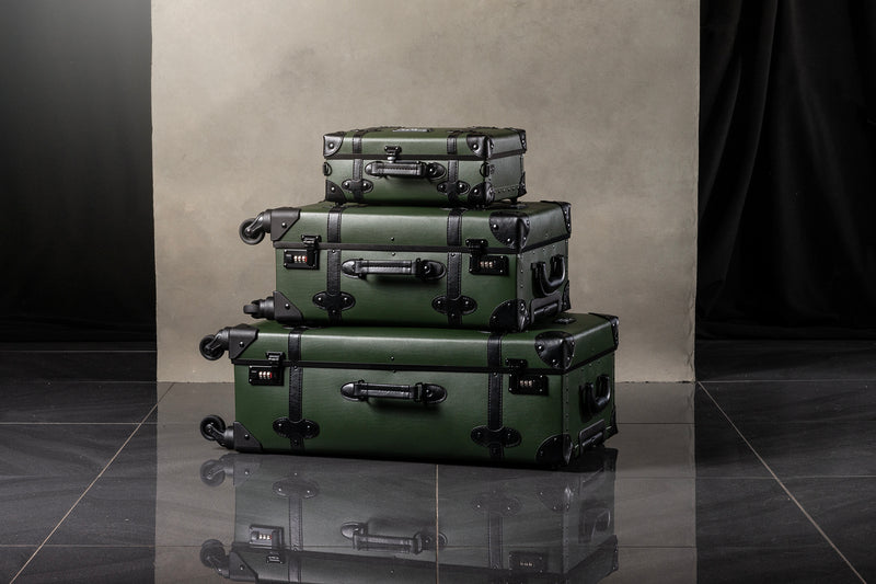 Chelsea Truck Company Vintage Inspired Travel Luggage Set - Image 2