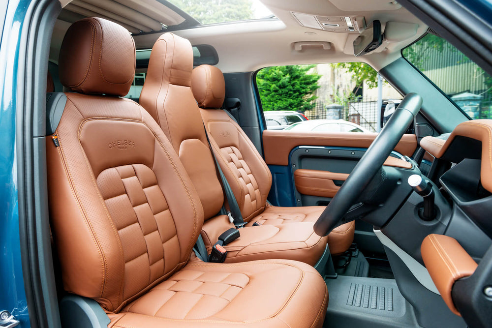 Land Rover Defender 90 3D Modular Design Leather Interior - Image 26