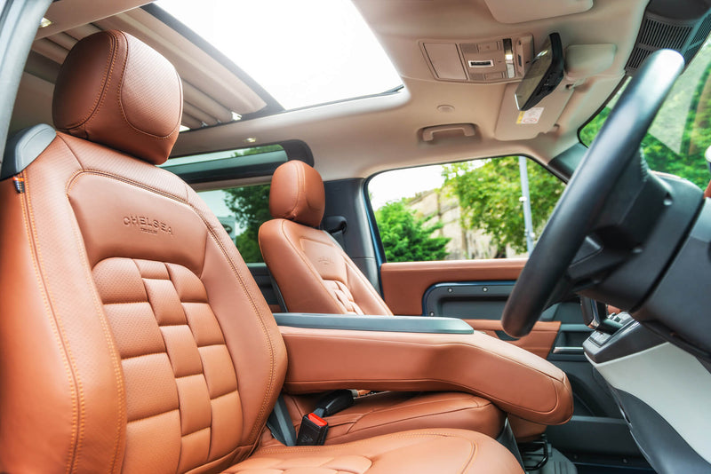 Land Rover Defender 130 3D Modular Design Leather Interior - Image 28
