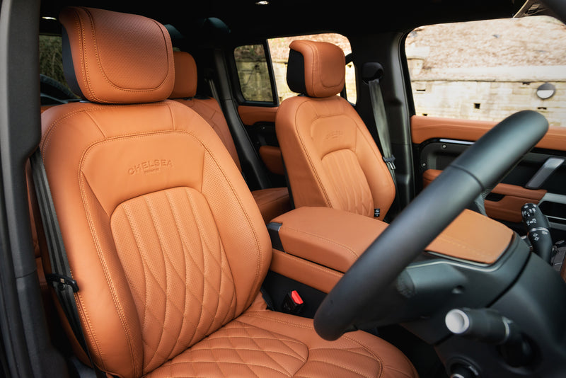 Land Rover Defender 110 Designo Design Leather Interior - Image 89