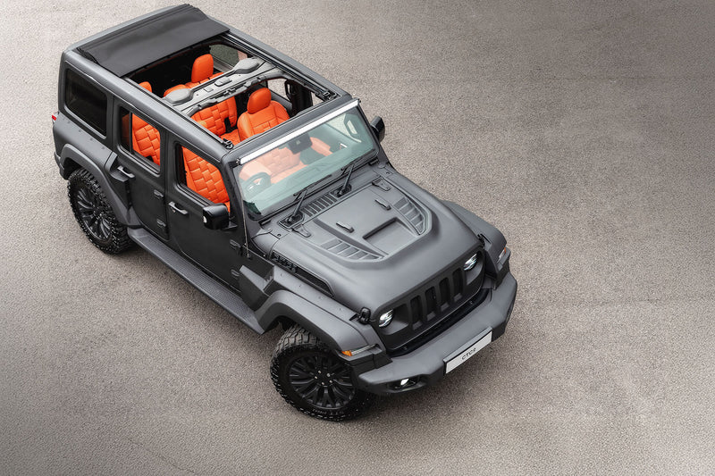 JEEP WRANGLER JL (2018-Present) Iron Man Vented Bonnet - Image 1