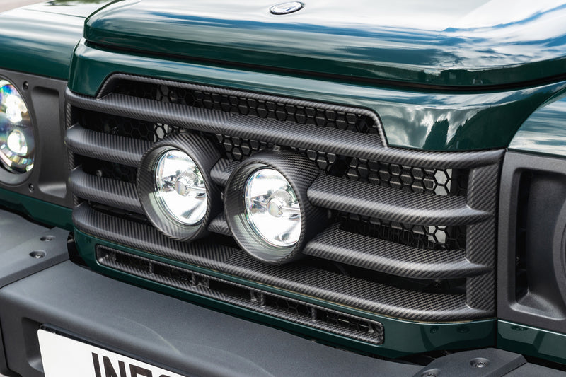 INEOS Grenadier Carbon Fibre Dakar Lamp Grille | Chelsea Truck Co - Image 4